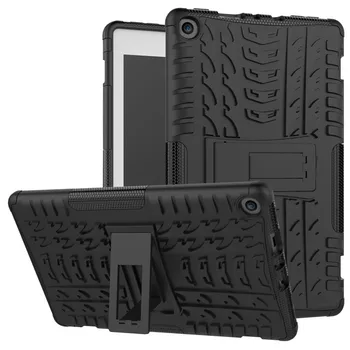 

For Amazon Kindle Fire HD 8 2017/2018 Hybrid Rubber Stand Case Cover G10