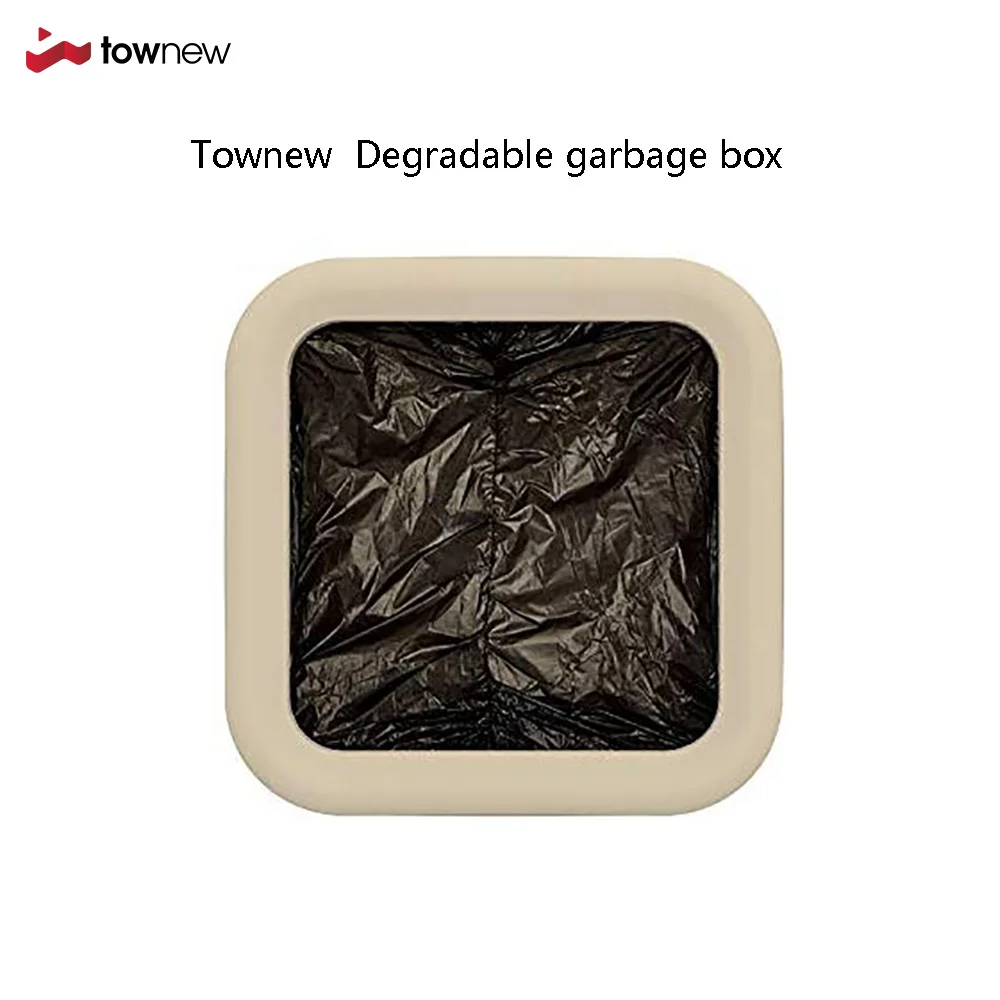  Townew Official Biodegradable Refill Rings For Smart Kitchen Trash Can  Durable Garbage Bags For to - 4000410285250