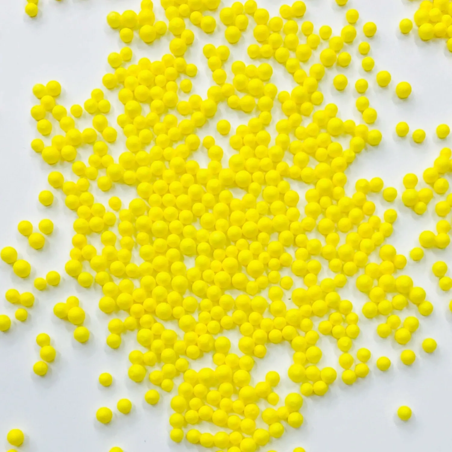 Разные цвета, пенополистирол, пенополистирол, наполнитель пенопласта 2~ 4 мм, мини-шарики, шарики для дома, вечерние, свадебные украшения - Цвет: yellow