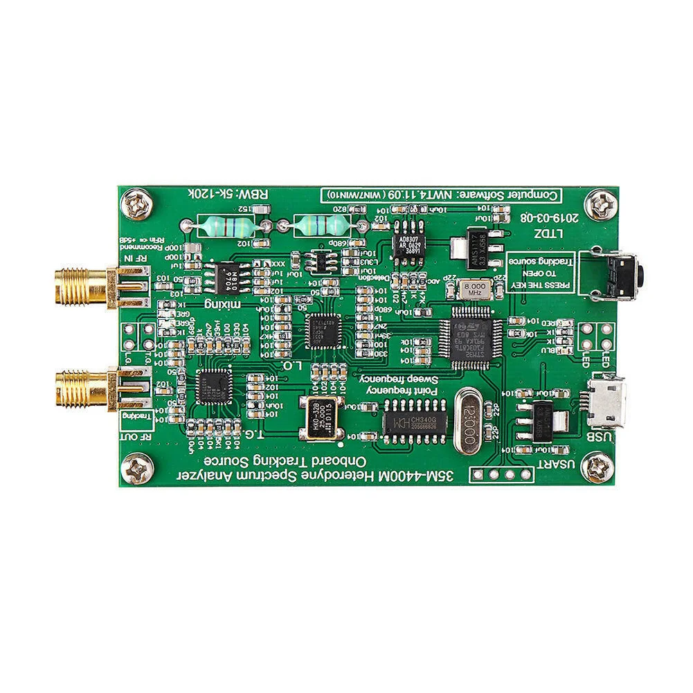 

With Tracking Source Module Professional Stable 35-4400M Electronics Analyzer USB Interface Serial Port For Win NWT4