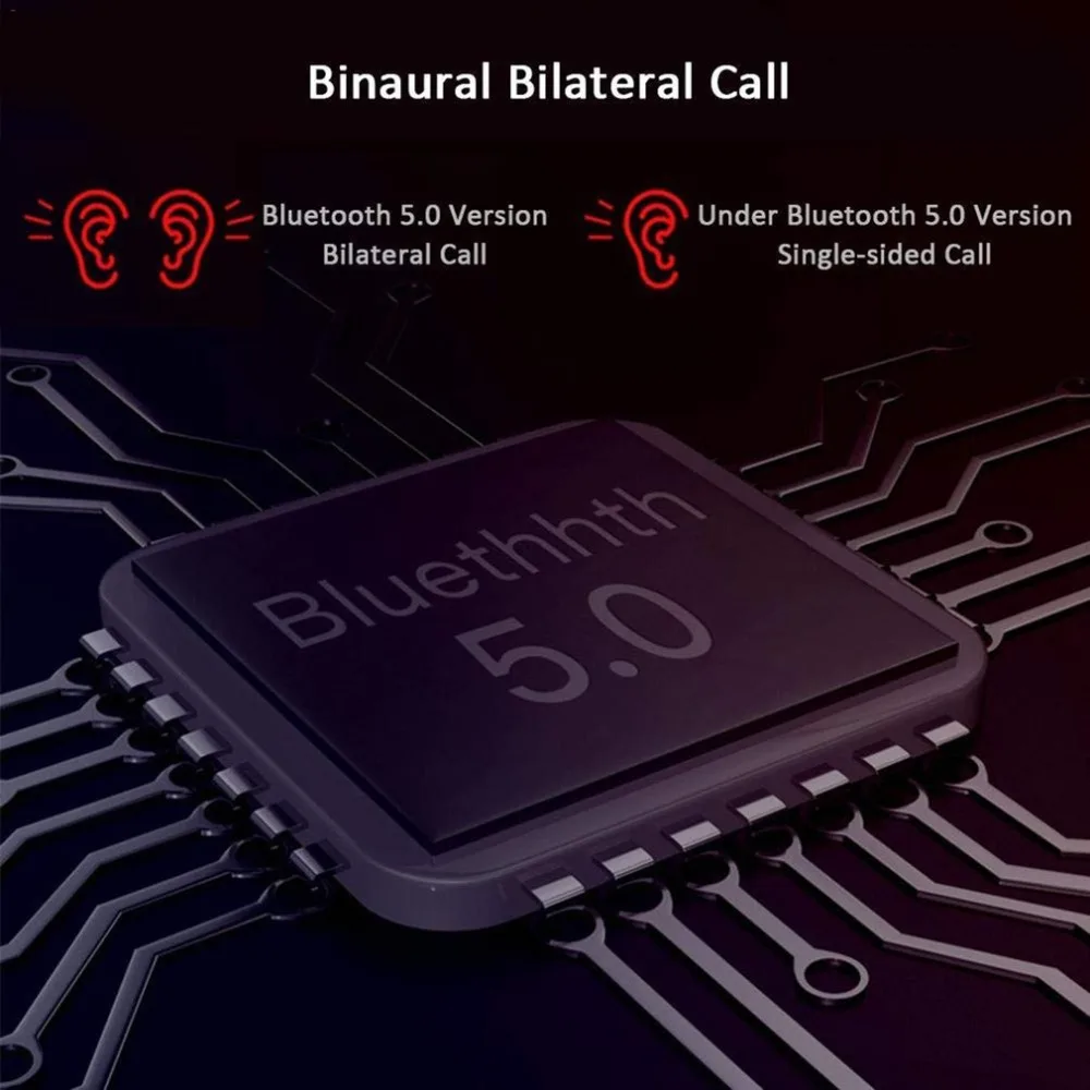 Беспроводная Bluetooth 5,0 гарнитура HV-358 Pro в уши мини Bluetooth гарнитура IPX5 водонепроницаемые спортивные наушники с зарядным устройством