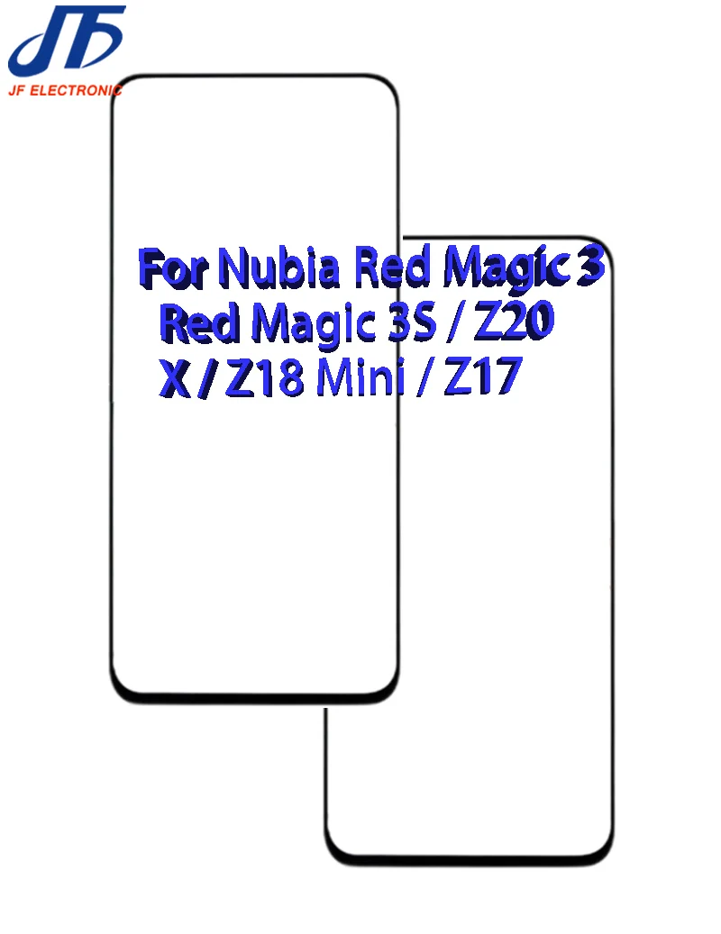 10 шт. для ZTE Nubia Z17 Mini Z20 Z18 X Red Magic 3S 5G 6 Pro Сенсорная панель передняя внешняя