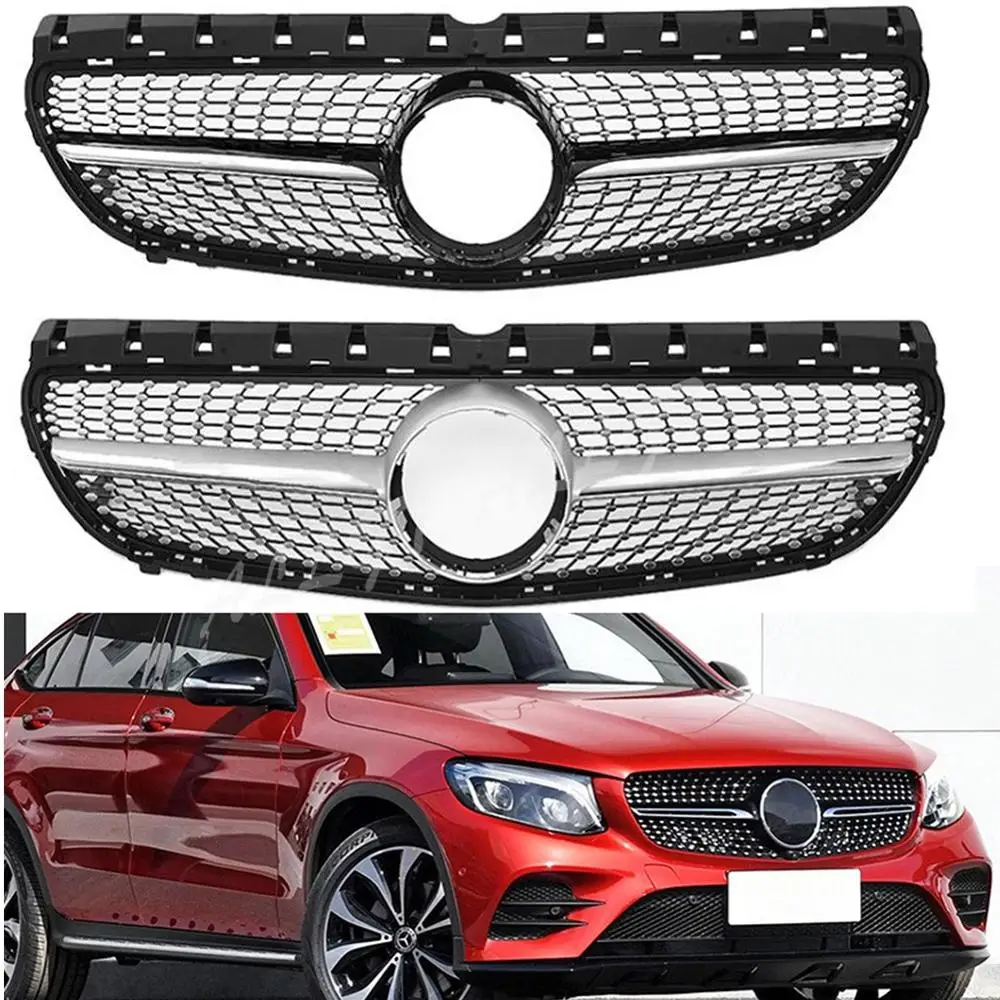 Передний решетчатый козырек для Mercedes Benz B Class W246 2015 2016 2017 2018 2019|Гоночные решетки| |
