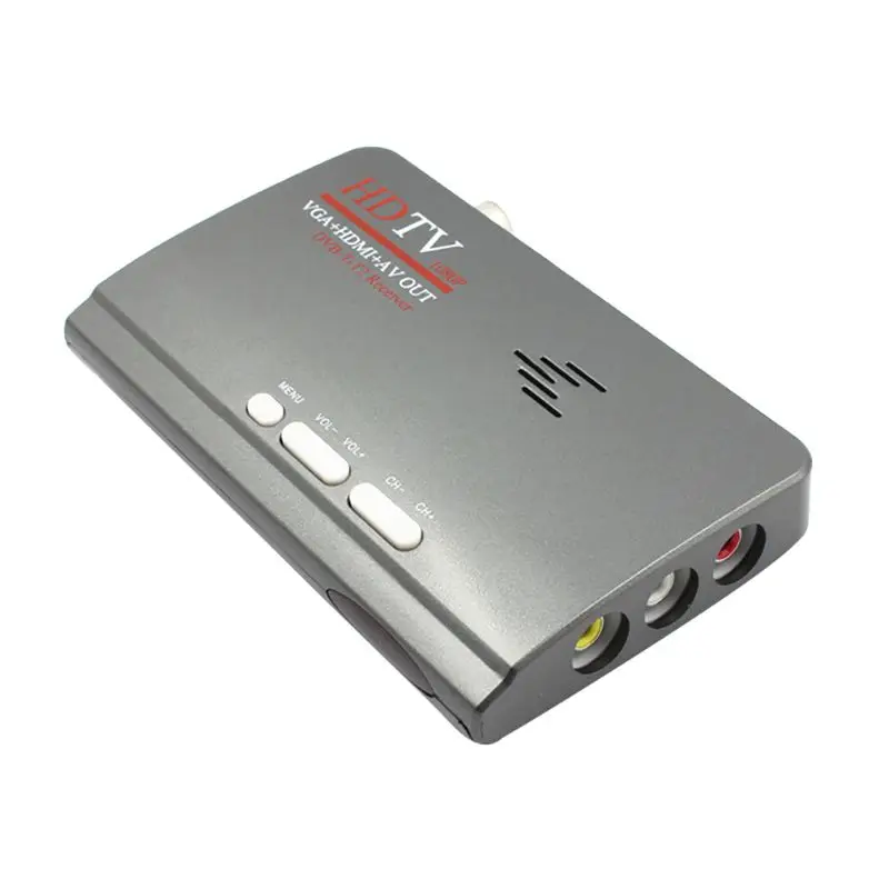

For DVB-T2/T TV Converter Box AV To VGA Signal Convert Box HDMI USB Support For MPEG4