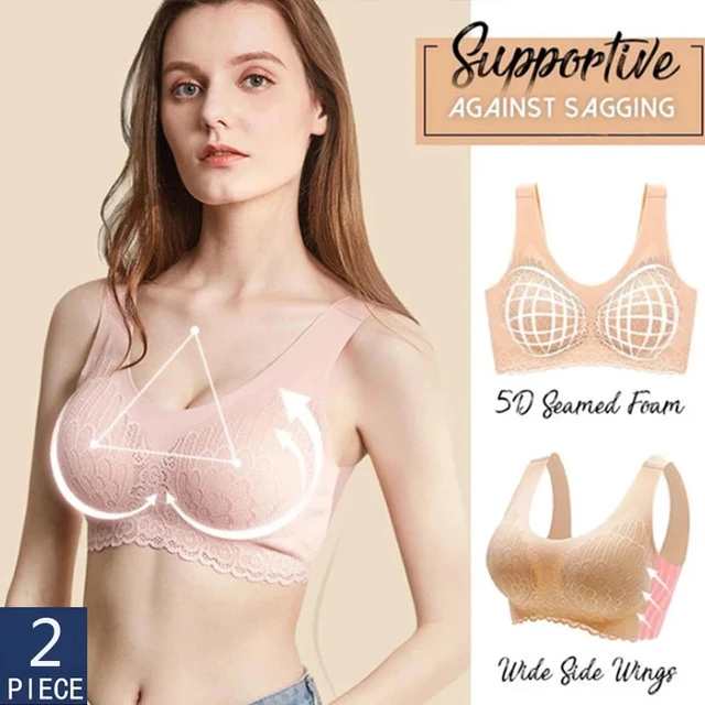 Women Plus Size Dropshipp, Wire Free Bras Plus Size