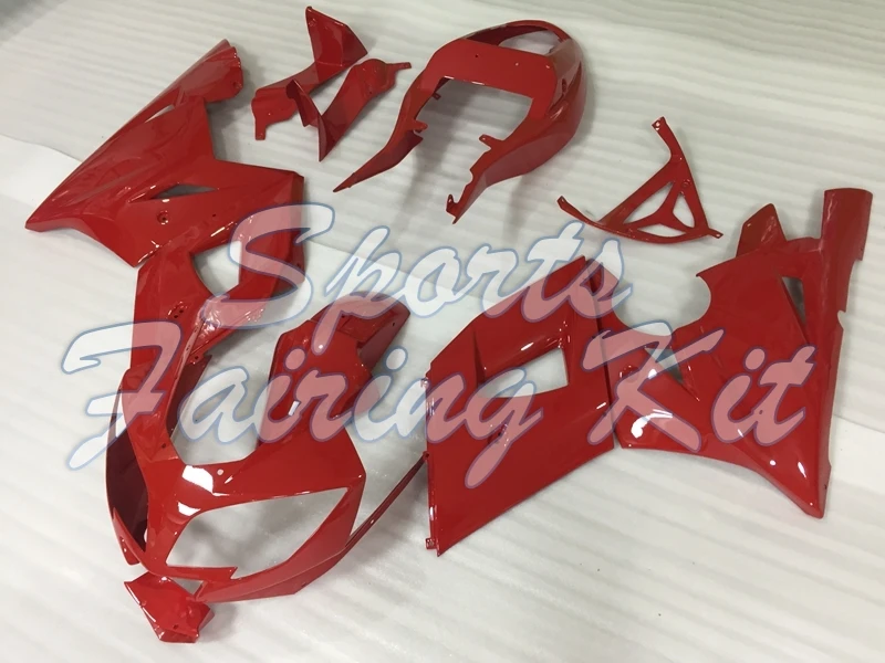 Полный комплект для Daytona 600 650 2003 2005 Красный обтекатель Daytona600 03 05 Пластиковый