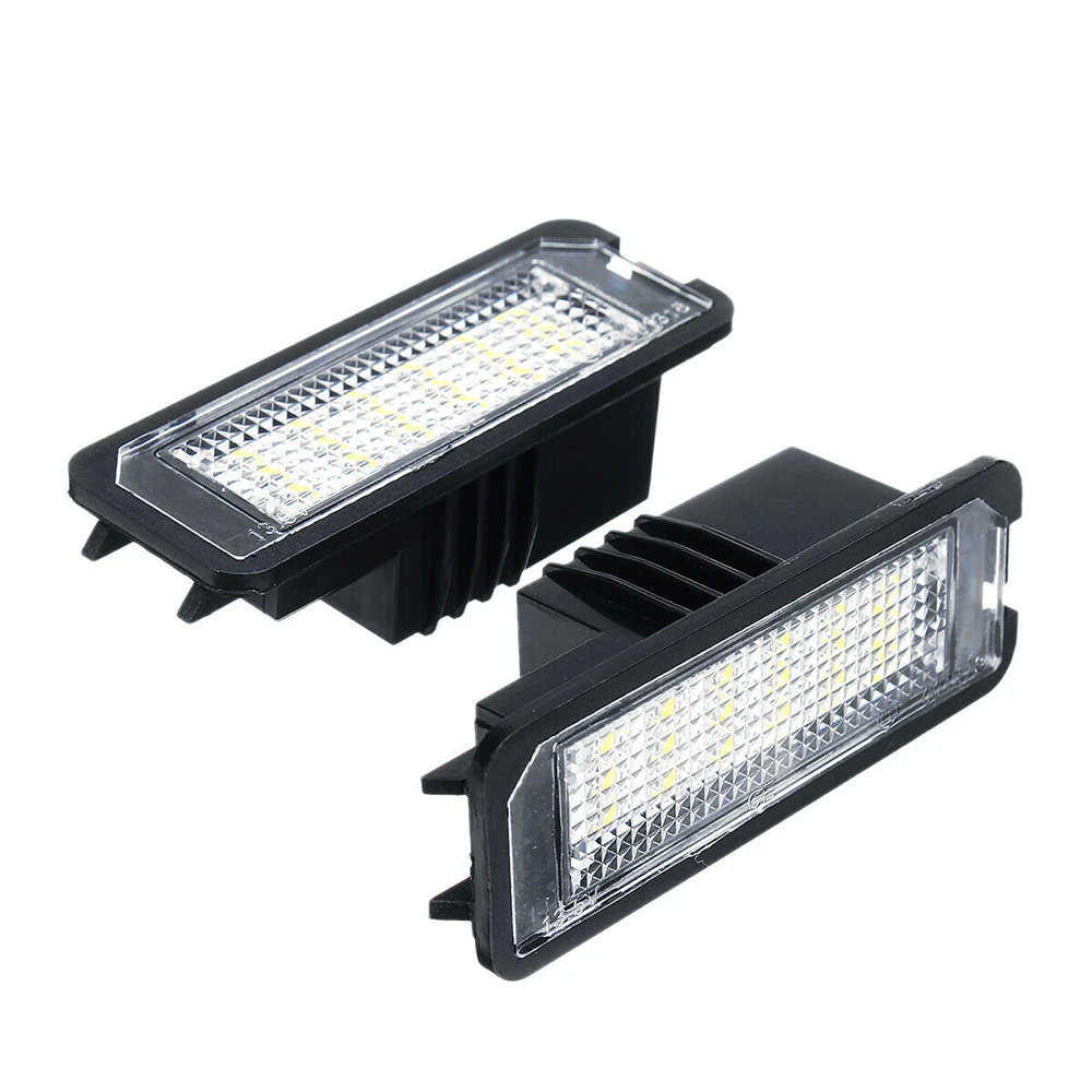 vw golf number plate light warning