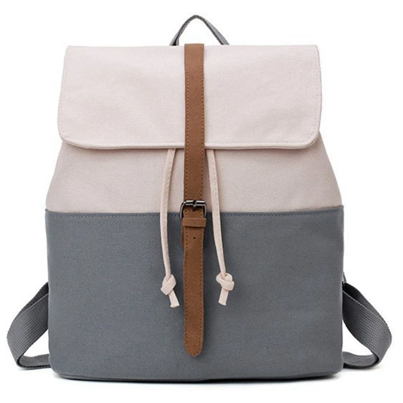 Fashion Harvard Successful Colour Women'S Canvas Bag College Shoulder Leisure Outdoor Travel Backpack | Багаж и сумки