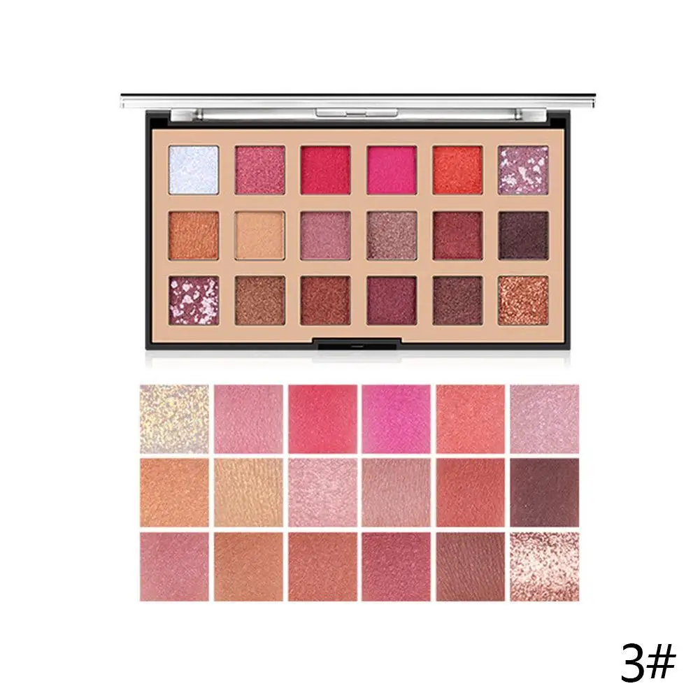 Горячая 18 цветов Тени для век пустынная Роза Gemakkelijk Make-Up Oogschaduw Schijf Netto Rode Make-Up Parelmoer Matte Oogschaduw