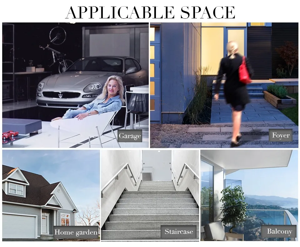 PIR Sensor Light 48W 36W 24W 18W 13W 9W Modern Surface Mount Ceiling Lamp Fixture for Living Room Kitchen Foyer Ceiling Light