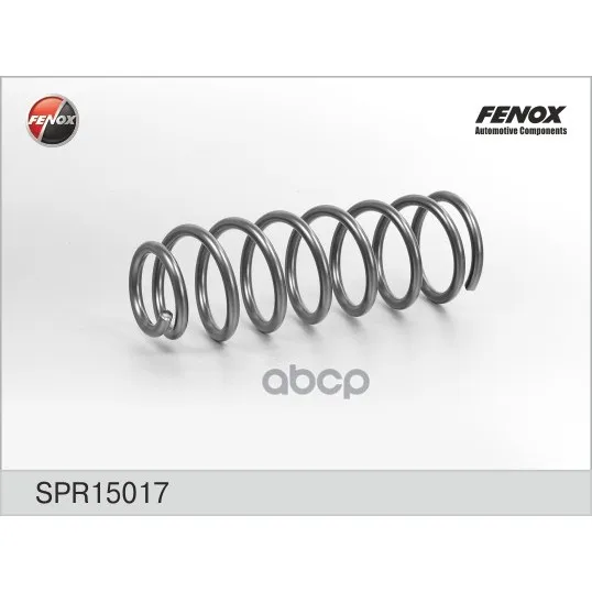 Пружина Задняя Toyota Corolla Хэтчбэк 02- 1.4vvt-I, 1.6vvt-I, 1.8vvtl-I Spr15017 FENOX арт. SPR15017