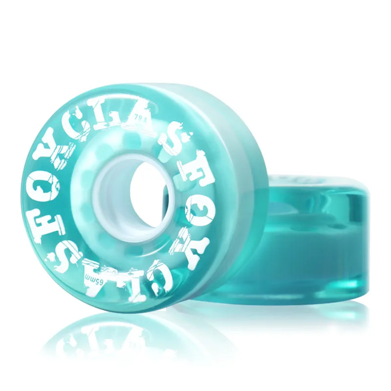 78A Indoor or Outdoor 65x35mm Quad Roller Skate Wheels 8 Pcs scooter wheels