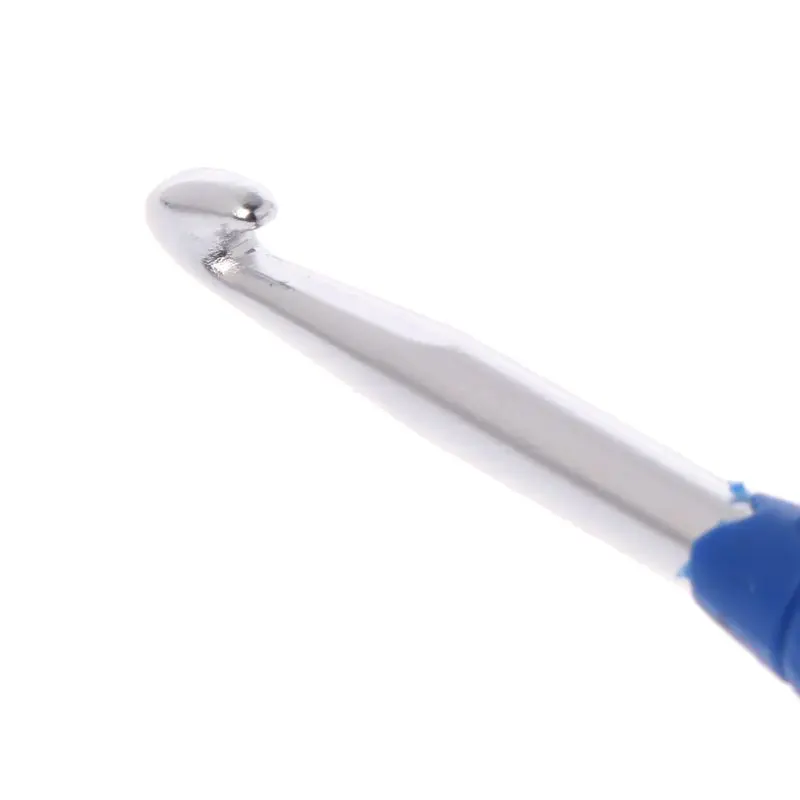 Набор крючков для вязания крючком из мягкой резины с ручкой TPR, 8 размеров, 8 шт