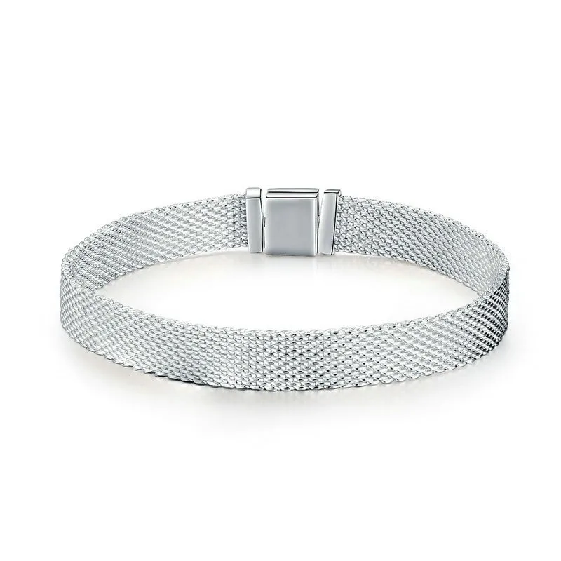 

Hot 925 Sterling Silver Metropolitan Style Women Fashion Bracelets Jewelry Gift For Women