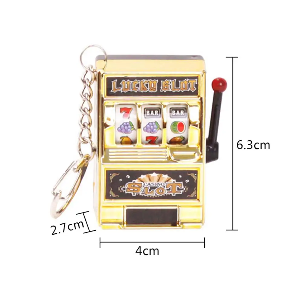 1 шт. казино Lucky Jackpot для развлечения подарок на день рождения детский фруктовый игровой автомат мини-игрушка забавные приколы розыгрыши игрушки серебро/золото