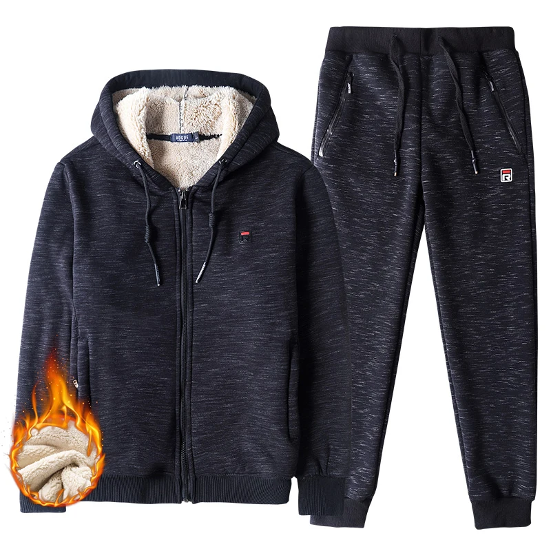 Warm Hoodie Suit Men (11)