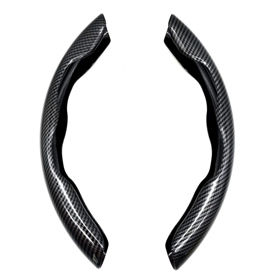 

40cm Car Interior Steering Wheel Booster Cover Carbon Fiber Style Accessories