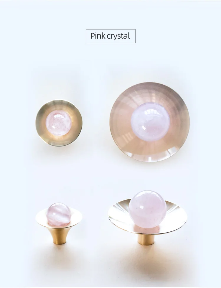 Os puxadores de móveis de bronze de