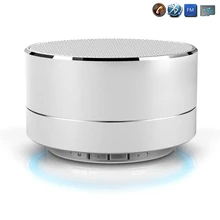 Беспроводной Bluetooth Динамик мини Портативный Динамик Металл сабвуфер MP3 музыкальный плеер Поддержка TF карты usb для Iphone телефона Android