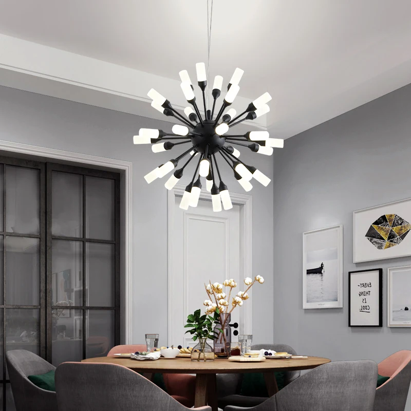 

A A Chandelier Concise Modern Originality Personality A Living Room Bedroom Lamp 2019 Led Northern Europe Lamps And Lanterns
