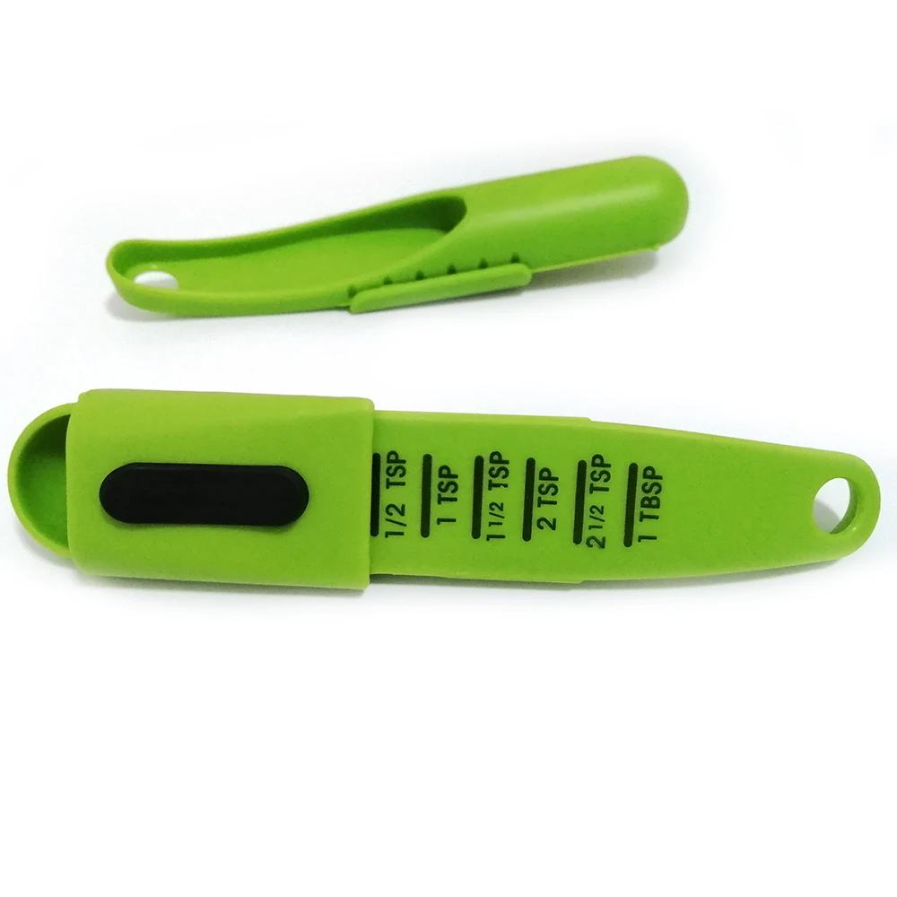 

Measuring Spoon Double End Eight Stalls Adjustable Scale Measuring Spoons Metering Spoon Baking Tool Kitchen Accessories