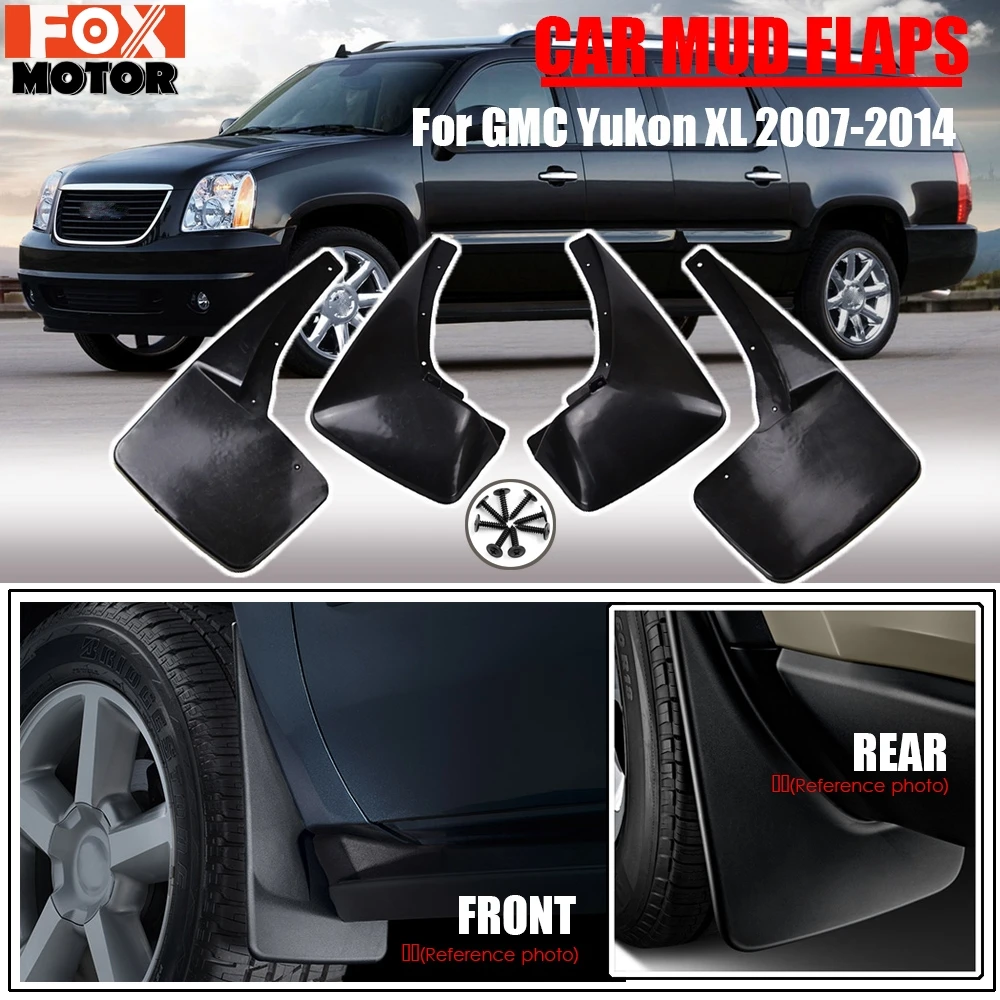 OE Styled Брызговики для GMC Yukon XL 2007 2014 брызговики 2008 2009 2010 2011 2012 2013 Передние