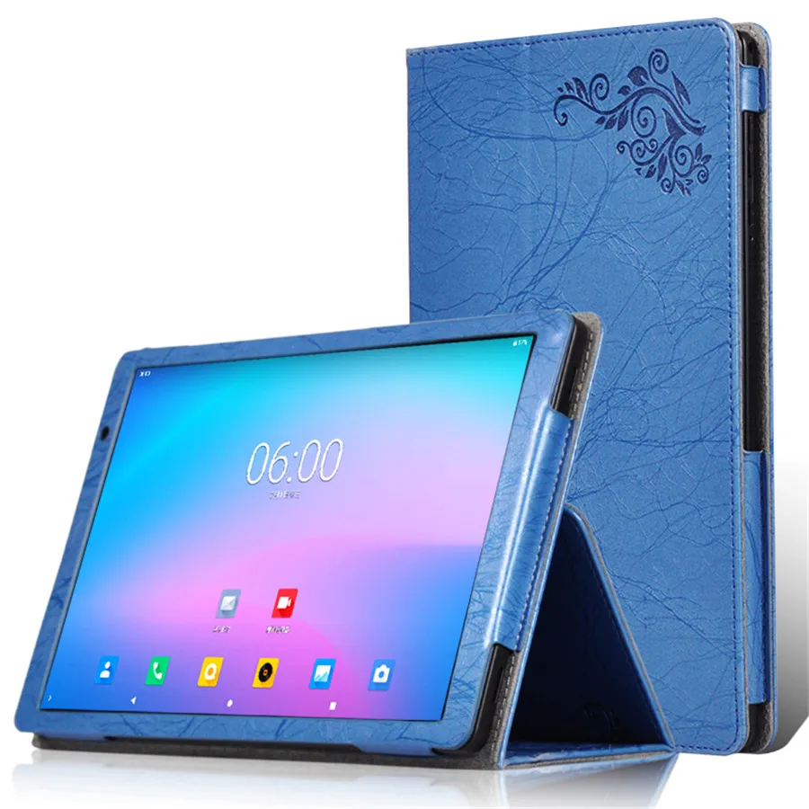 Чехол для планшета с цветочным принтом Teclast P10S 4G P10HD 10 1 дюйма 2019 роскошный чехол