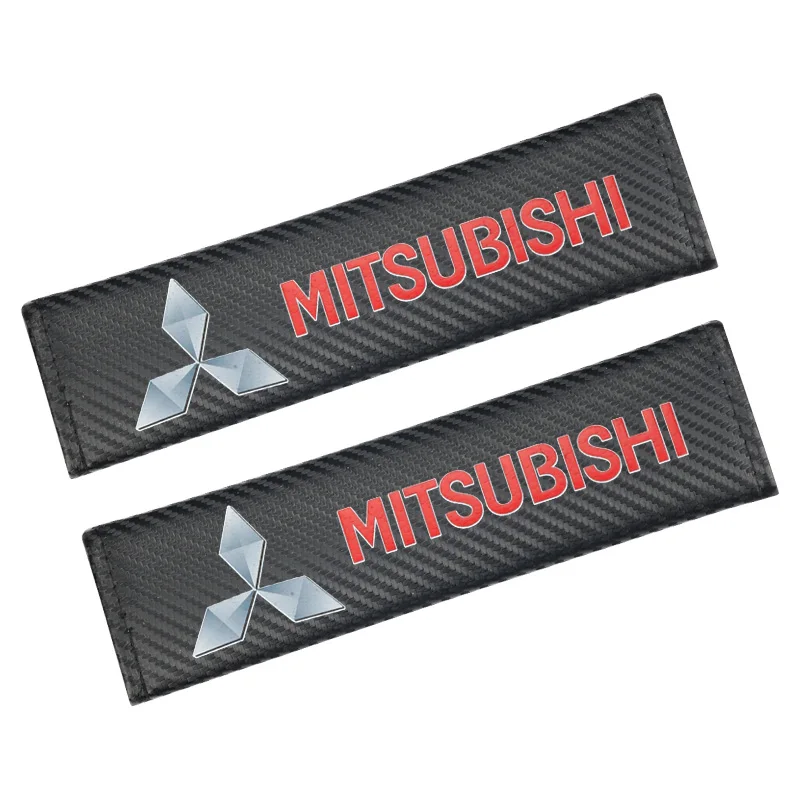 2 шт. Новое поступление защитный чехол из углеродного волокна для Mitsubishi asx lancer