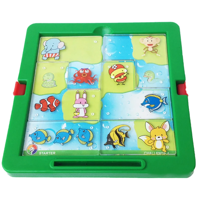 

Popular Kids Baby Harmony Animal Park Chess And Cards Children Intelligence Puzzles Early Problem Solving Educational Toys