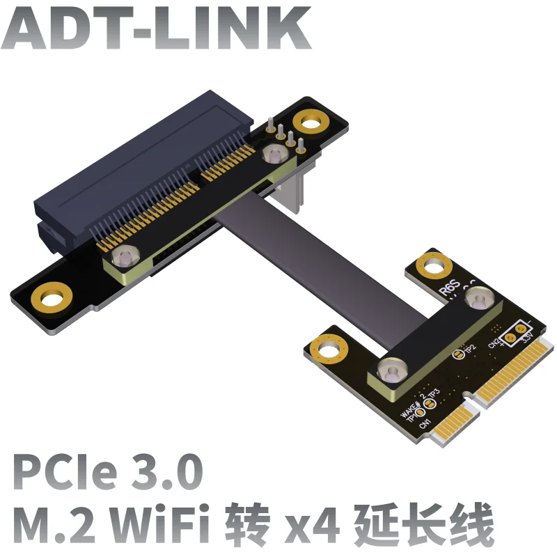 

32Gbps Mini PCI-e mPCIe WAN WiFi To PCIe x4 PCI-E 4x Riser adapter cards Gen3.0 Mini-PCIe Ribbon cable Mini pci e for WIFI card