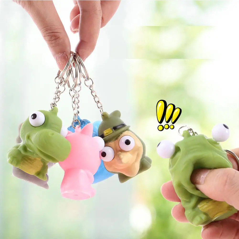 GloryStar Funny Squeezing Soft Cute Decompression Children's Toy Pendant