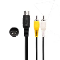 6Ft AV cable for Sega Mega Drive 1 (Genesis Master) System RCA TV Lead - Image 2