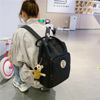 

CHILDREN'S Rucksack Girls Boys Makeup Missed Lessons Hand School Bag Female Junior High School Young STUDENT'S Light Backpack