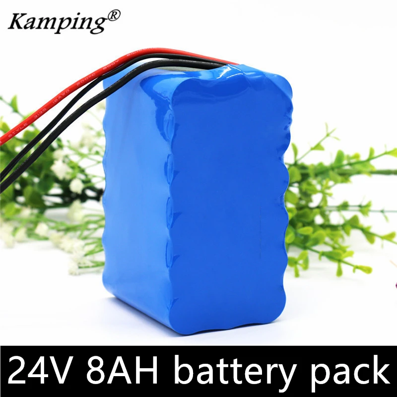 

24V 8ah 6S3P Bicycle Battery 25.2V 8Ah Lithium-Ion rechargeable battery 350W E Bicycle 250W without charger