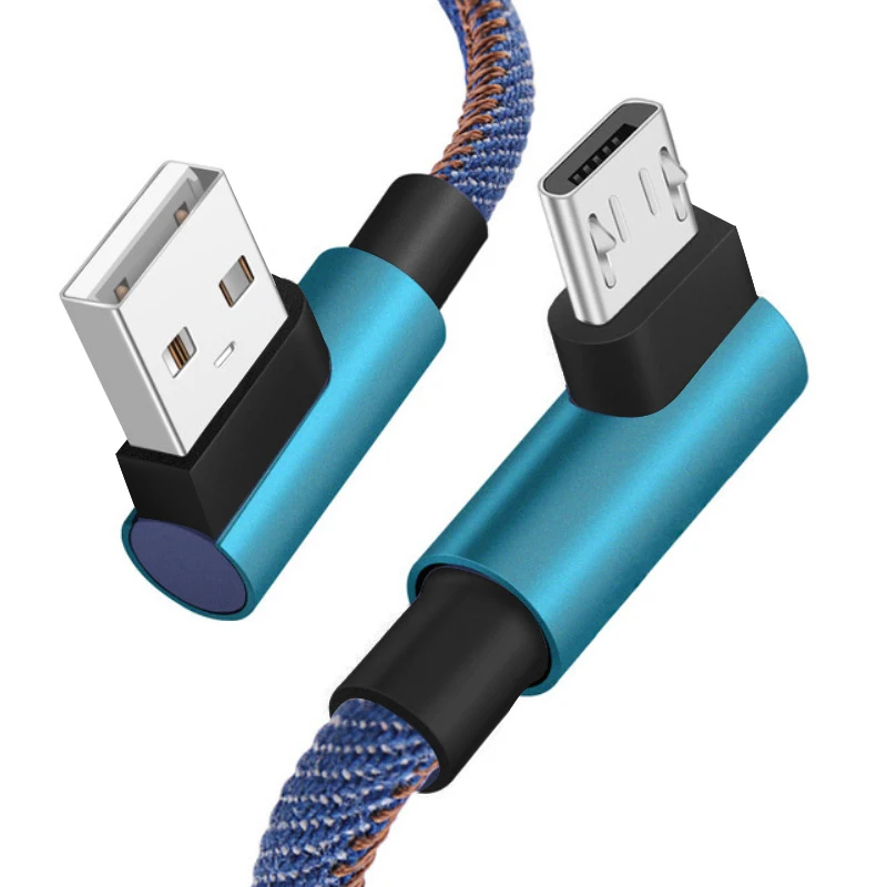 

Cafele 2m Micro USB 90 Degree Fast Charging Usb Cable Data Cord Charger for Samsung S8 S9 Note9 8 Xiaomi Mi8 Mi6