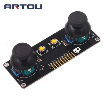 

2 Channel PS2 Game Rocker Push Button Module For Arduino For PS2 JoyStick Electronic Blocking