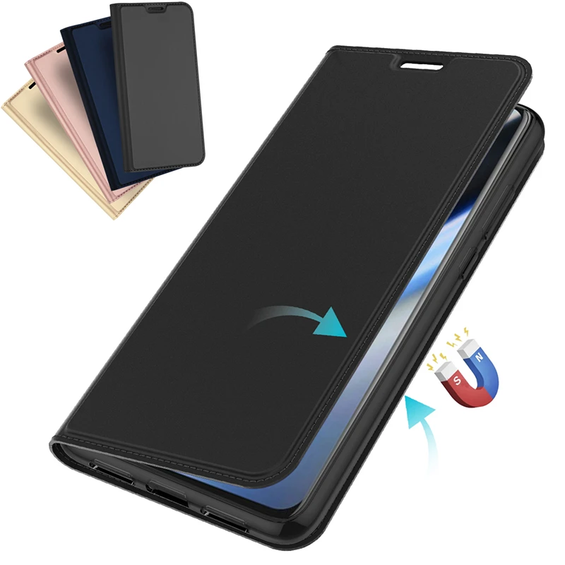 Чехол книжка из искусственной кожи для Huawei Honor 9X Premium чехол с магнитным