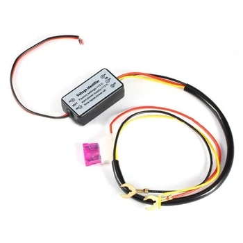 

Auto Car Daytime Running Lights 12-18V Relay Harness Waterproof Dimmer Mini Shape