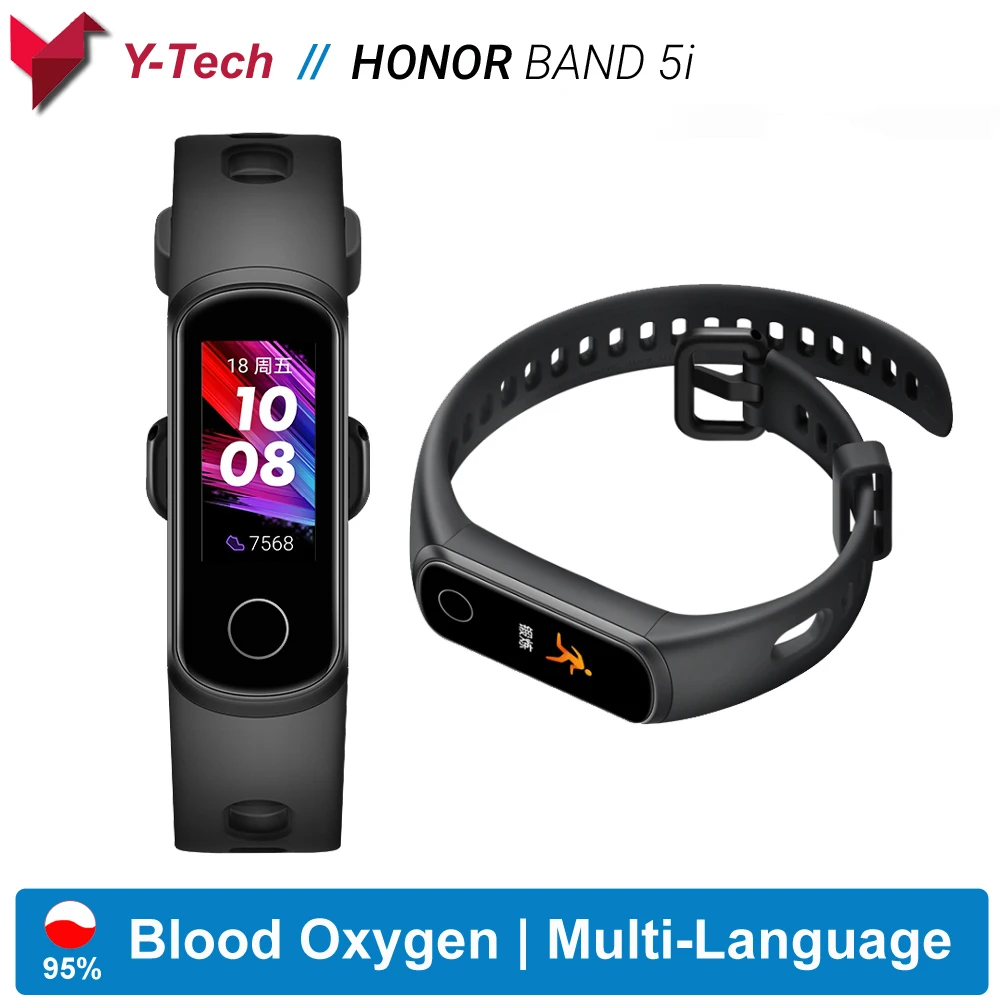 Huawei Honor Band 5i Smart Band Blood Oxygen Smart Watch Music Control ...