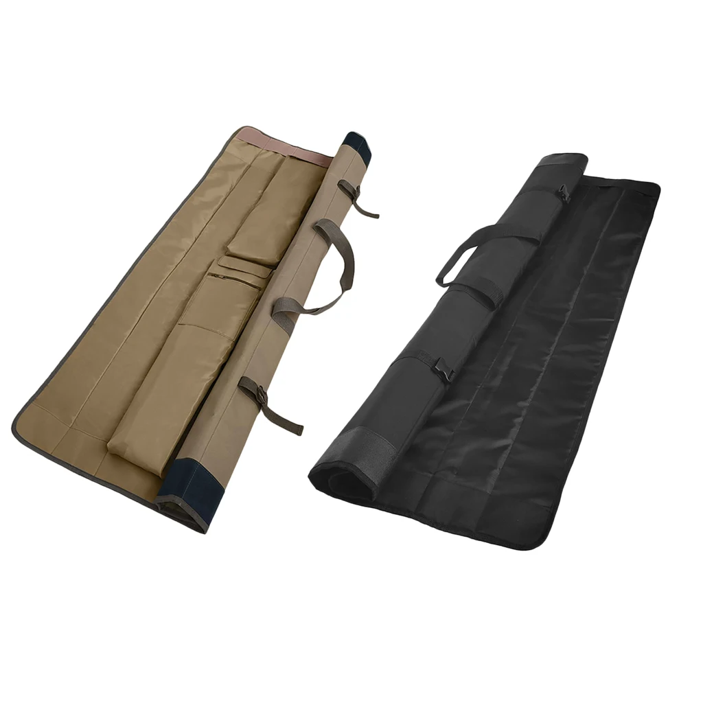 Рулонный 600D Оксфорд чехол для удочки Органайзер дорожная сумка для переноски 4 шт. рыболовная удочка переноска Рулонный 600D Оксфорд чехол для удочки Органайзер дорожная сумка для переноски 4 шт. рыболовная удочка переноска