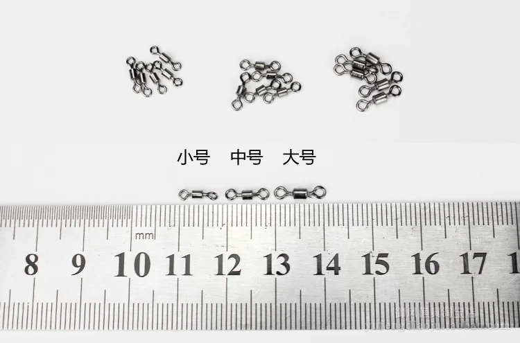 

Swivel Small Mainline Central America-8 Words Ring Fishing Strands Character Even China on Black 50 Yuan 1 Bag 10