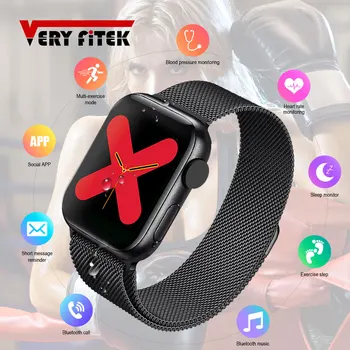 

IWO Max Smart Watch Phone Call Bluetooth Smart Watch 1:1 Strap Change Waterproof 44mm Smart Band for IOS Android PK IWO 8 IWO13