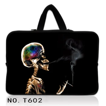 

Smoking Skull Neoprene Laptop Sleeve Case Cover For 7 8 10 12 13 15 17 17.3 inch 14.1" Notebook Netbook PC Notebook 15.6 13.3