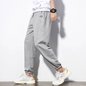 

Men Sport Pants Joggers Training Gym Fitness Solid Sportswear Autumn Running Trousers Mens Casual Sweatpants Plus 5XL