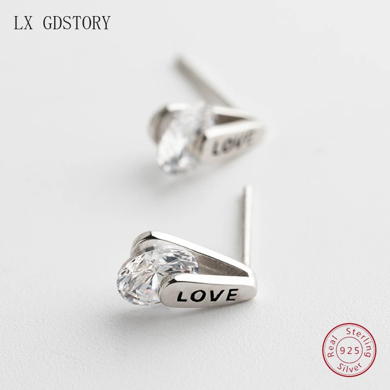 

Fashion 925 Sterling Silver Earrings Small Earings Silver 925 Jewelry Stud Earrings For Women Fine Jewelry Zircon Earings Earing