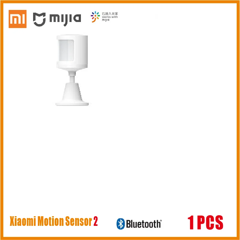 2021 Newest Xiaomi Mijia Motion Sensor 2 Human Body Sensitive Ambient Light Dark Transducer Bracket Bluetooth Work With Mijia 