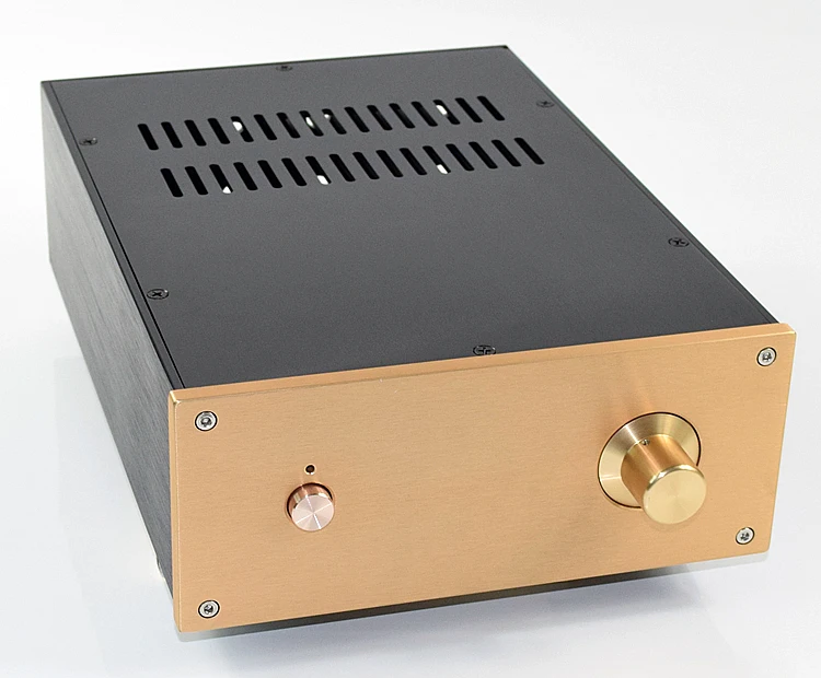 DIY BOX 308*218*92MM Wa125 All-Aluminum Pure Back Stage Power Amplifier Case Tube Amplifier/Front/Power/Decoding | Электроника