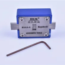 Слесарь HUK ключ Checker ключ слот толщина измерительный инструмент оборудование замок палочки набор