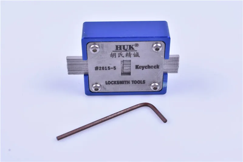 

Locksmith HUK Key Checker Key slot thickness Measurement instrument tool equipment Lock Pick Set