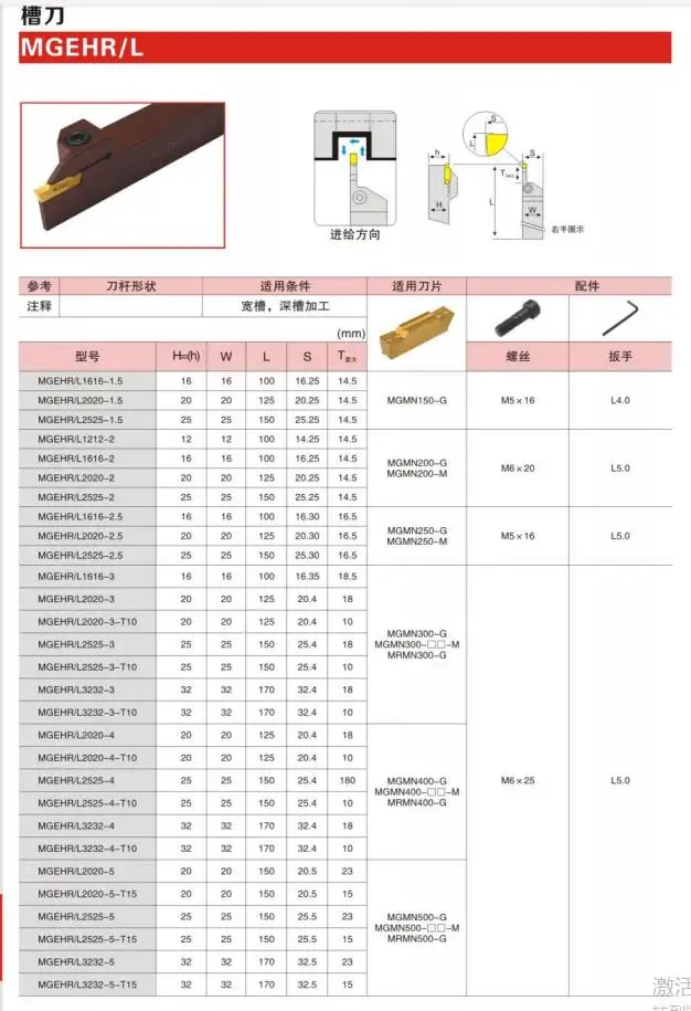 10PCS DESKAR MGMN200-G LF6018 300-T 300-H 400-T 400-H 500-M LF6018 CNC lathe Grooving Turning Carbide Insert For Stainless steel